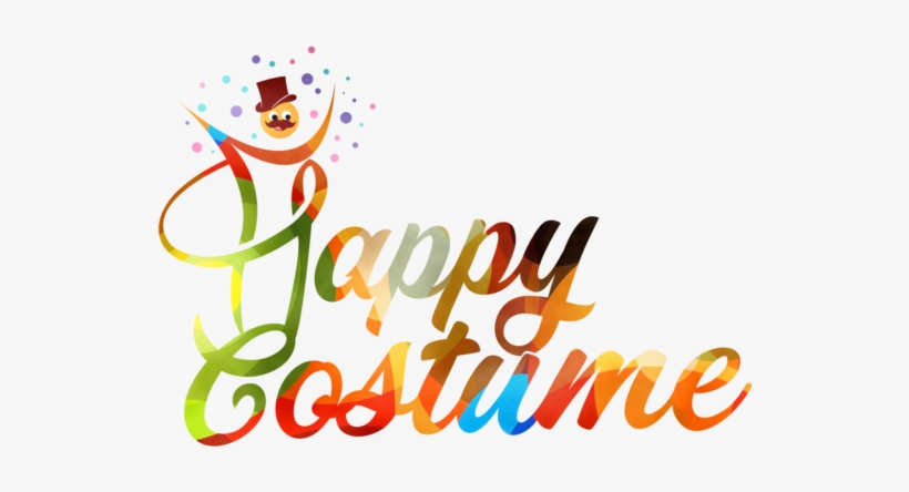 Happy Costume - Graphic Design, transparent png #3298297