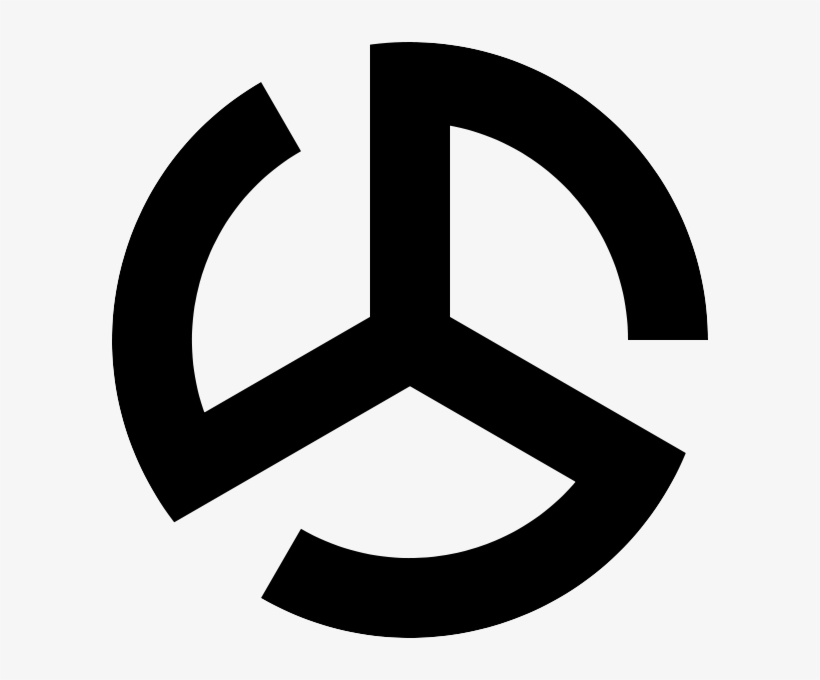 Broken Crossed Circle - Drei Hakenkreuz, transparent png #3298342