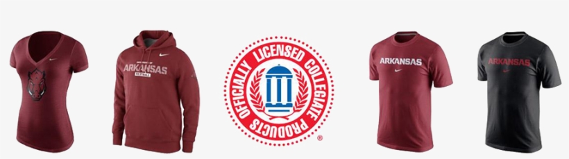 In 1987, The University Of Arkansas Implemented A Licensing - Arkansas Razorbacks Football Colors, transparent png #3298535