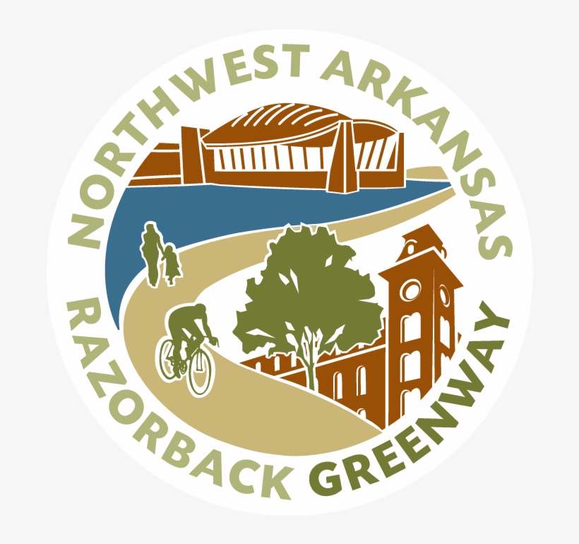 Razorback Greenway Trail Nwa Bike Trail Walking Trail - Razorback Regional Greenway, transparent png #3298584