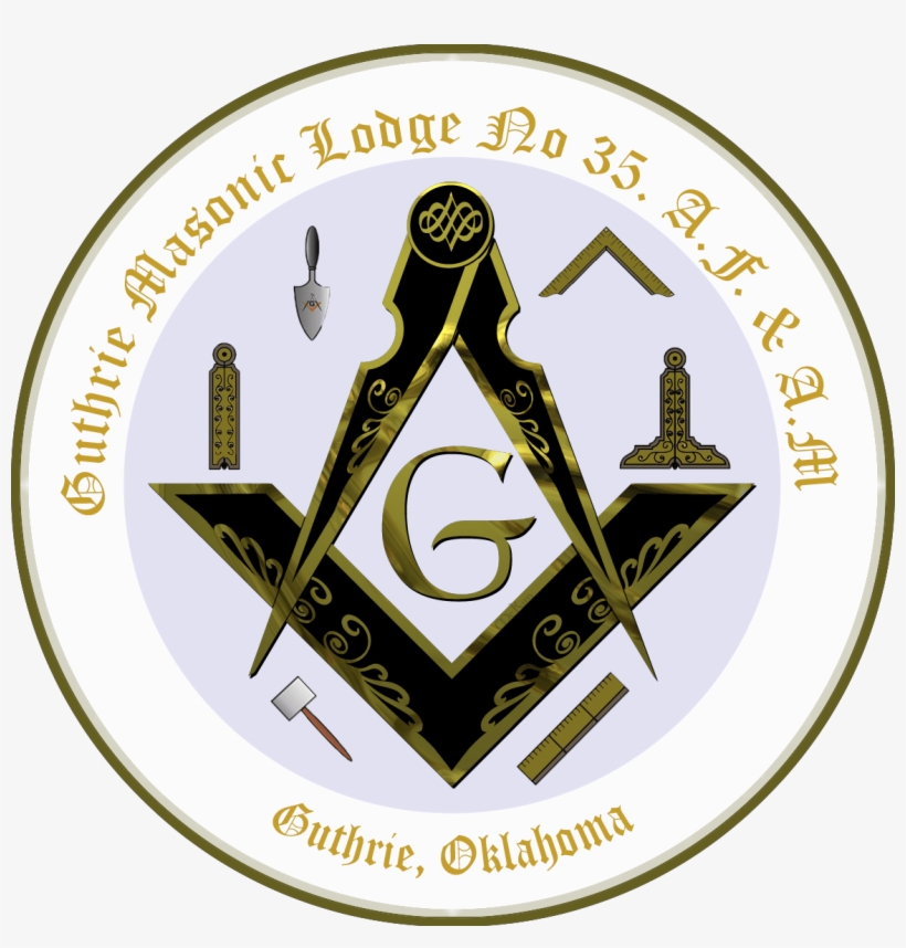 Welcome To Guthrie Masonic Lodge - Masonic Square And Compass Png, transparent png #3298607