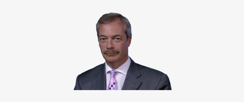 A Transparent Nigel Moustage - Businessperson, transparent png #3298608