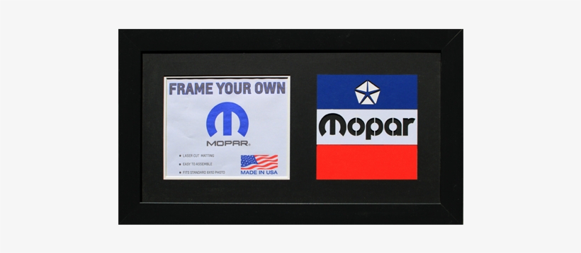 Mopar Frame Your Own With Three Bar Logo - Logo, transparent png #3298759