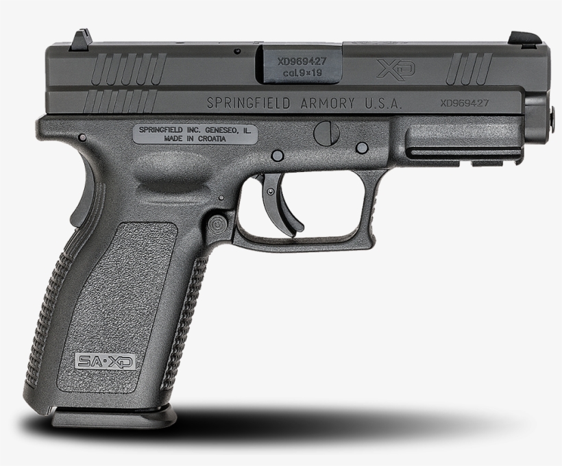 Springfield Armory Xd Series Polymer Hand Guns - Springfield Xd 9mm 5 Inch, transparent png #3299056