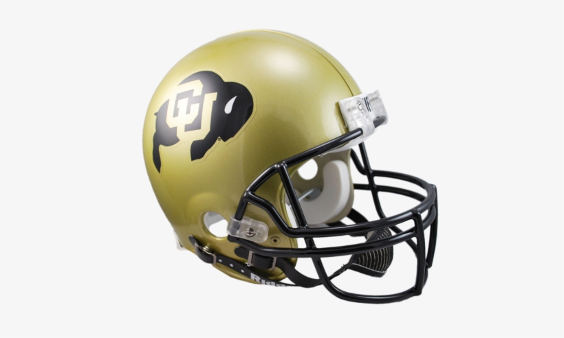 Colorado Buffaloes Full Size Authentic Proline Ncaa - University Of Colorado Football Helmet, transparent png #3299152
