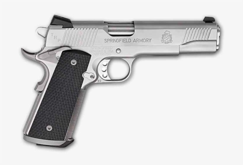 Clyde Armory Springfield 1911a1 Trp Stainless Pc9107lp - Springfield 1911 Trp, transparent png #3299247