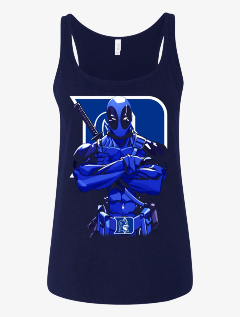 Load Image Into Gallery Viewer, Giants Deadpool Duke - 6488 Bella + Canvas Ladies' Relaxed Jersey Tank, transparent png #3299451