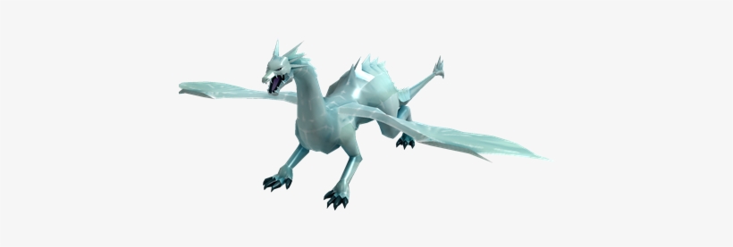 Korblox Ice Dragon - Roblox Korblox Ice Dragon, transparent png #330331