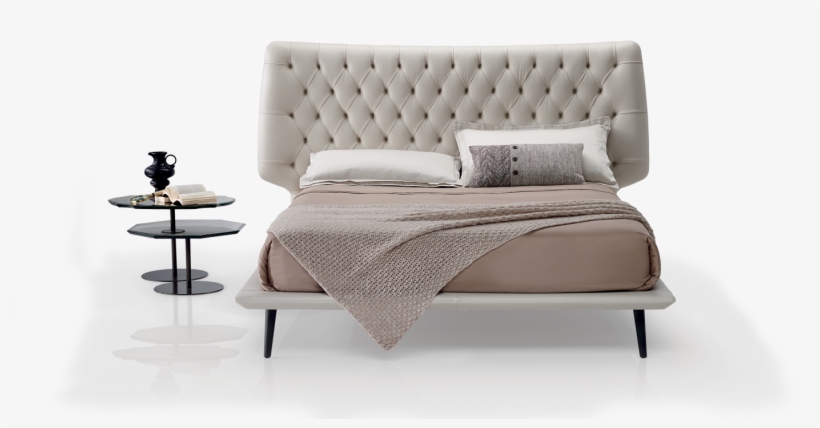 Materials And Versions - Natuzzi Leather Bed, transparent png #330379