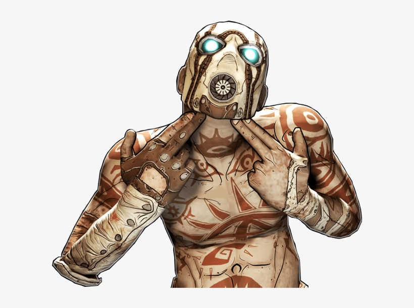 Borderlands 3 Is Actually A Thing - Psycho Borderlands 2, transparent png #330475