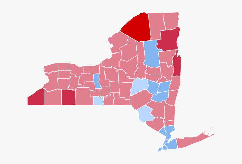 Results Of The United States Presidential Election - New York State, transparent png #330698