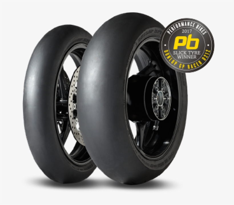 Dunlop Test Winning Gp Racer Slick D212 Tyre - Dunlop Gp Racer D212 Slick, transparent png #330800
