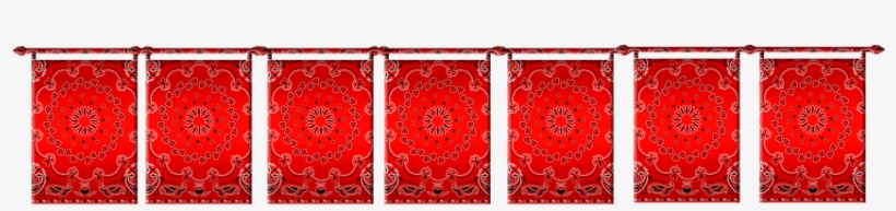 Bandana Bunting, Cowboy, Western, Red - Western, transparent png #330824