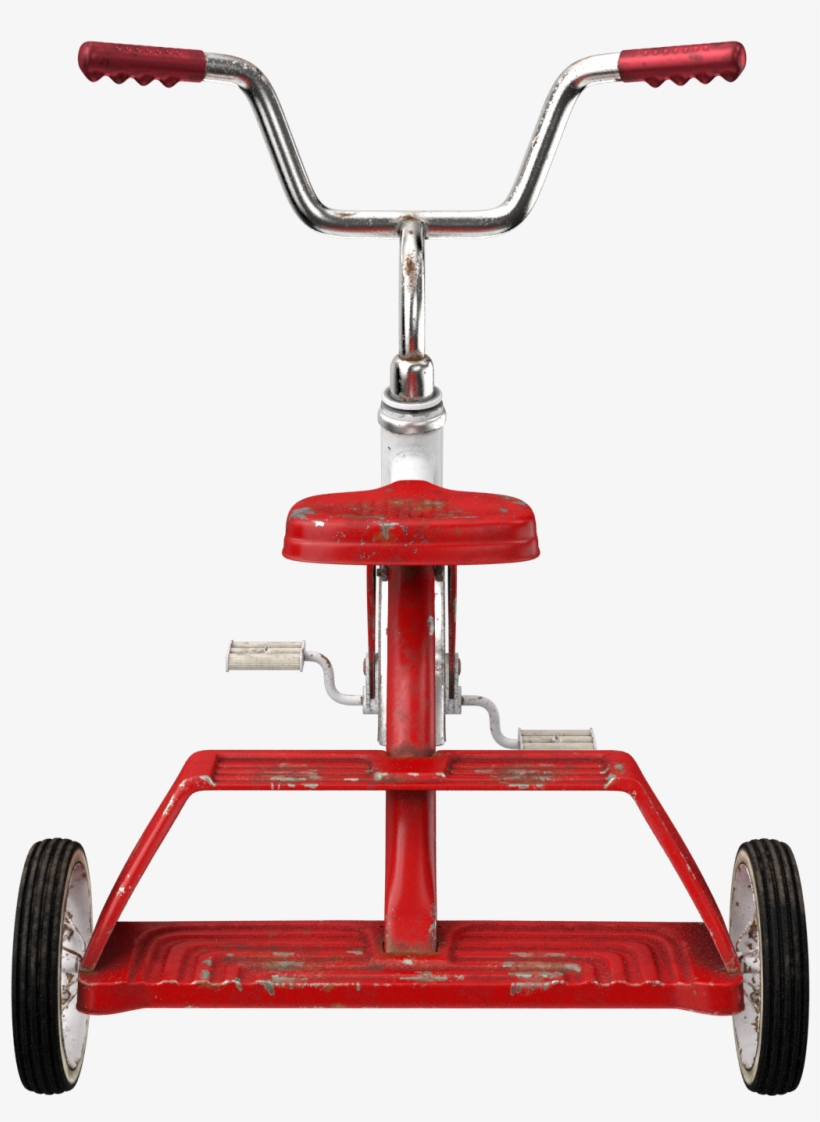 Dirty Vintage Tricycle Png Image - Portable Network Graphics, transparent png #330843