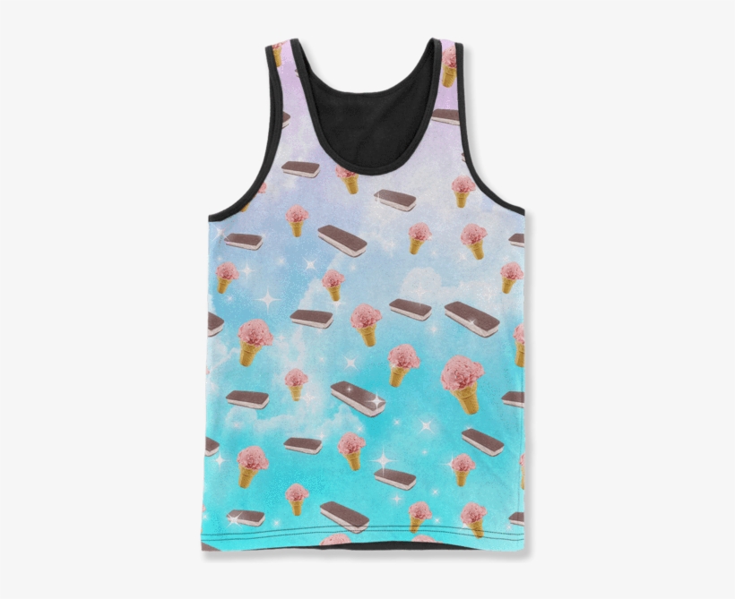 Ice Cream Dreams - Squints Sandlot Tank Top, transparent png #330847