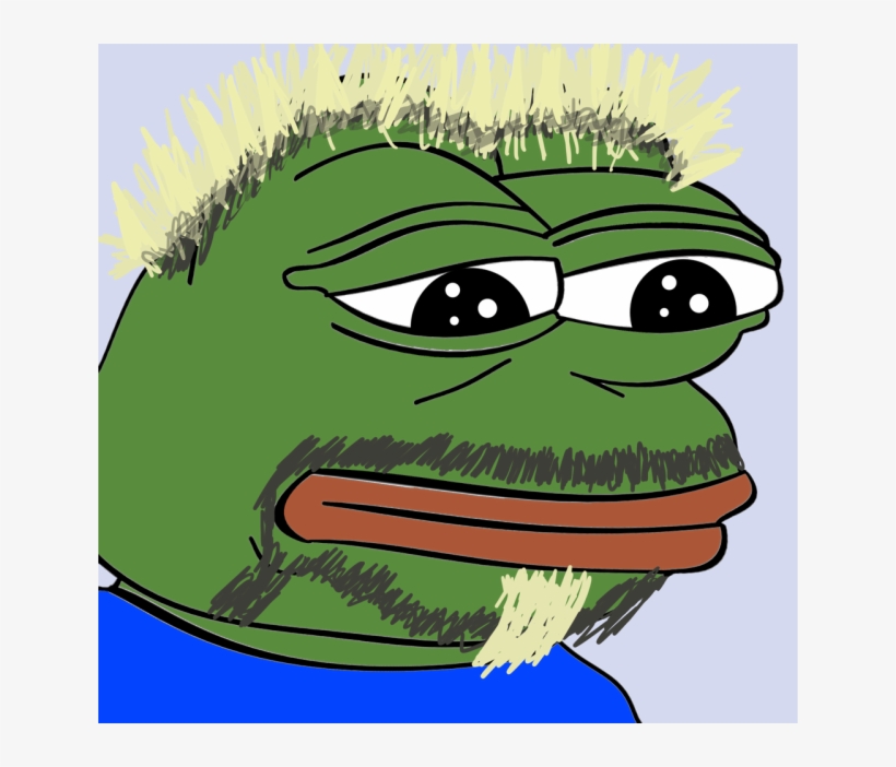 Pepe Fieri - Pepe Guy Fieri Meme, transparent png #331012