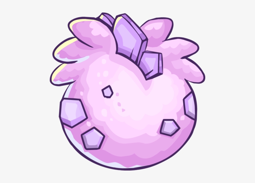 Pink Thumbtack Png For Kids - Dino Puffle Eggs, transparent png #331053