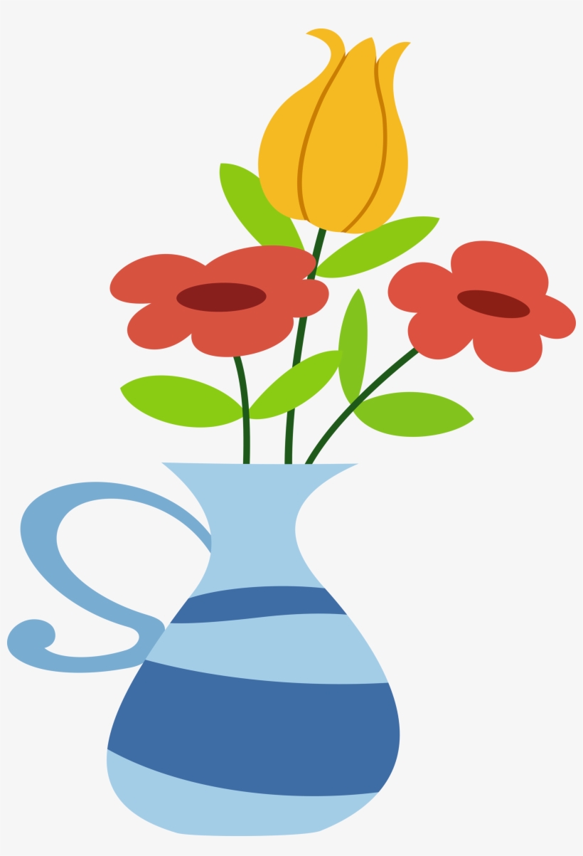 Floral Design Clip Art Transprent Png - Flower Vase Vector Png, transparent png #331213