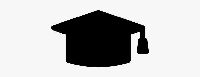 College Graduation Vector - Graduation Cap Black, transparent png #331423