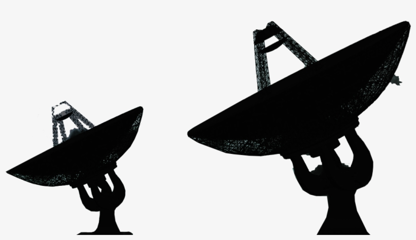 For Satellite Communications, Antech Space Designs - Satellite Silhouette, transparent png #331540