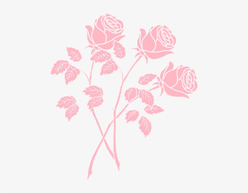 Roses Flor Flower Desenho Tumblr Clipart Clip Art Vetor - Flower Aesthetic Transparent, transparent png #331622