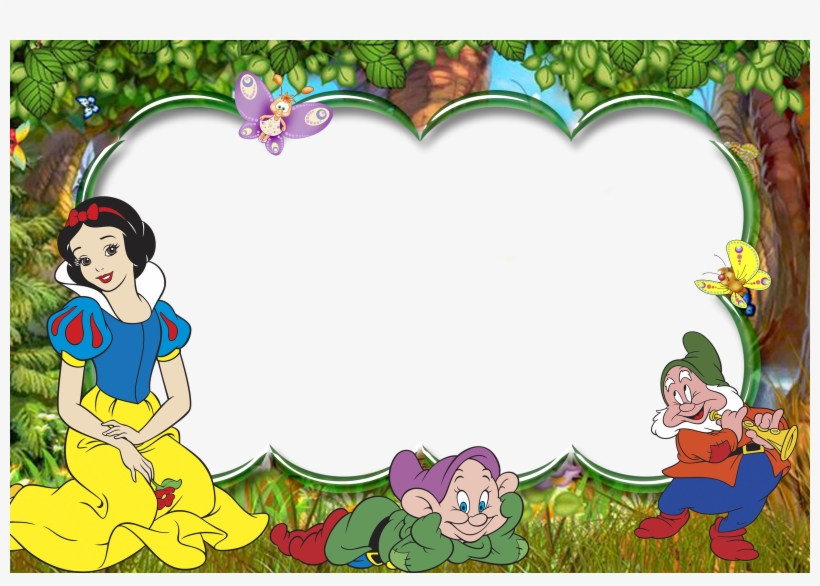 Olaf Clipart Hopeful - Moldura Branca De Neve, transparent png #331715