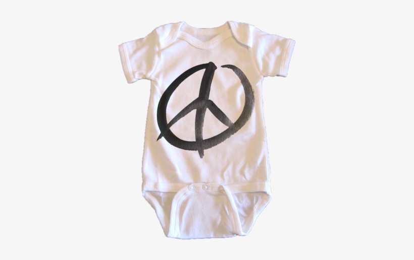 Peace Sign - Onesie - Onesie, transparent png #331759