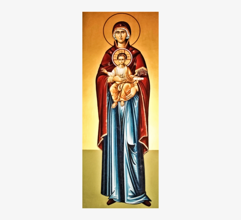 Mural Painting Clipart - Mary And Jesus, transparent png #331938