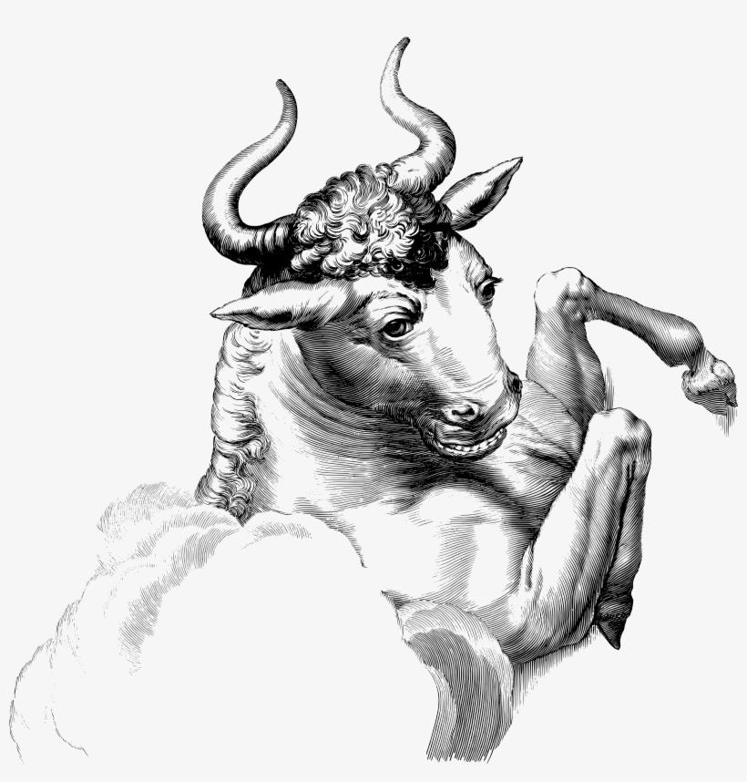 This Free Icons Png Design Of Animal With Horns, transparent png #332396