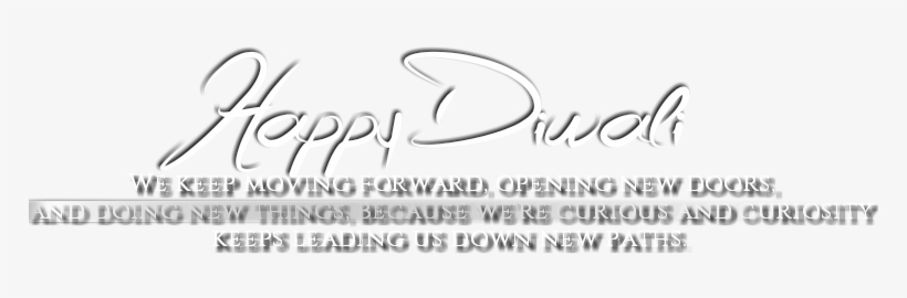 Happy Diwali Png For All Editors - Calligraphy, transparent png #332502