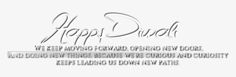 Happy Diwali Png For All Editors - Calligraphy, transparent png #332502