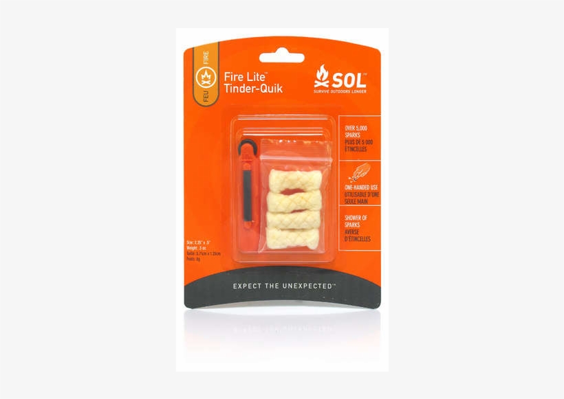 Adventure Medical Kits Sol Fire Lite With Tinder Quik, transparent png #332562