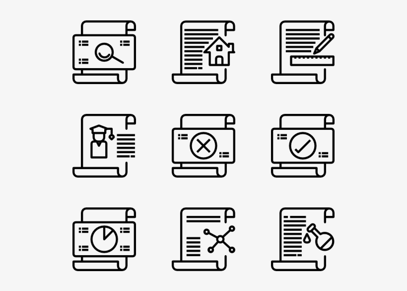 File And Document - Museum Icons, transparent png #332671
