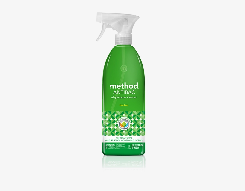 Antibacterial All-purpose Cleaner - Method Antibac All Purpose Cleaner, transparent png #332783