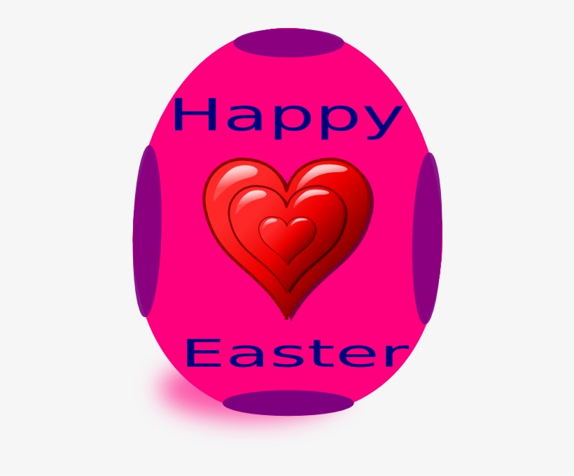 How To Set Use Happy Easter With Heart Icon Png, transparent png #333002