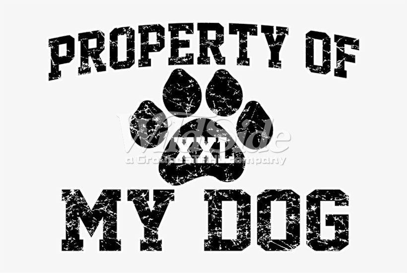 Property Of My Dog - Unisex Short Sleeve T-shirt / Property Of My Dog, transparent png #333222