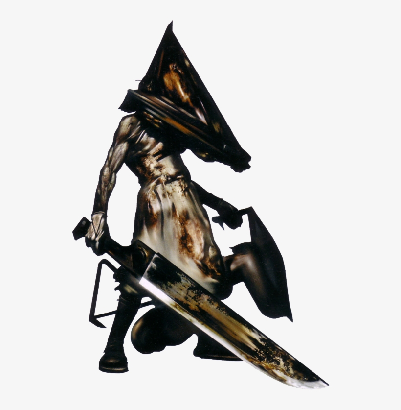 Red Pyramid - Pyramid Head, transparent png #333409