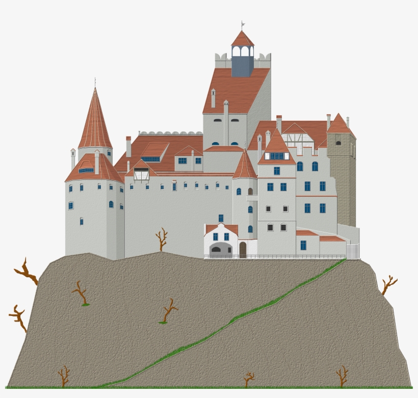 Banner Stock Dracula By Herbertrocha Deviantart Com - Dracula Castle Romania Art, transparent png #333454
