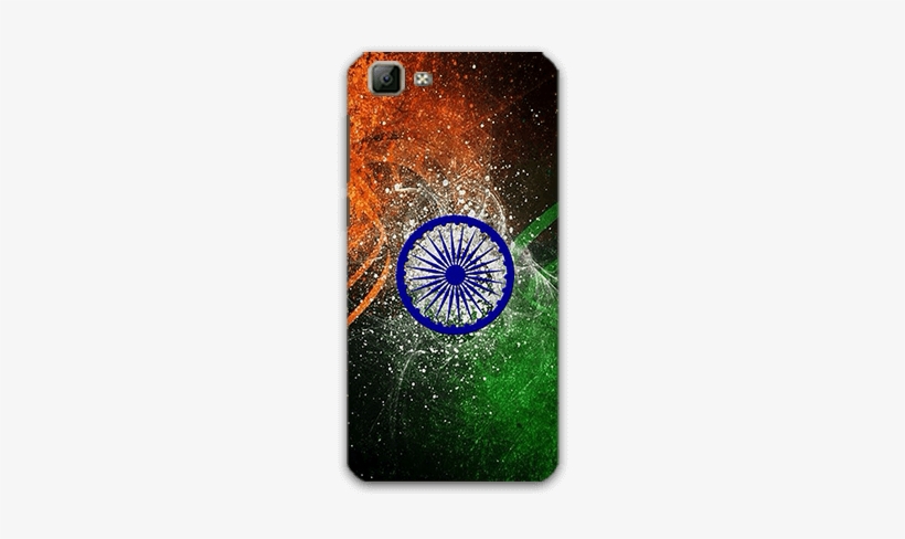 Indian Ashok Chakra With Glass Background Vivo V1 Mobile - Mobile Phone, transparent png #333459