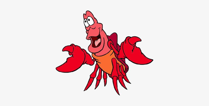 Mermaid Clipart Sebastian - Little Mermaid Sebastian Png, transparent png #333483