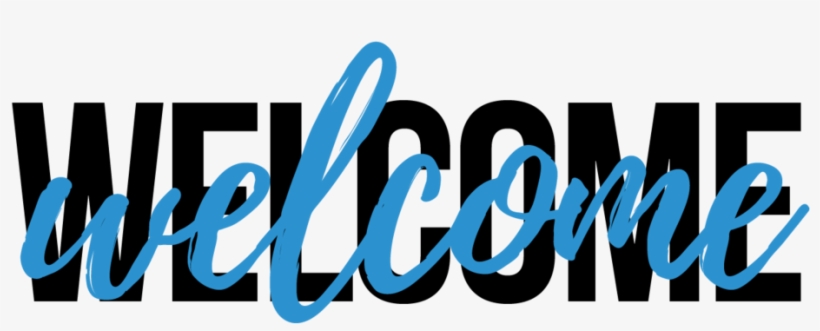 Welcome - Graphic Design, transparent png #333487