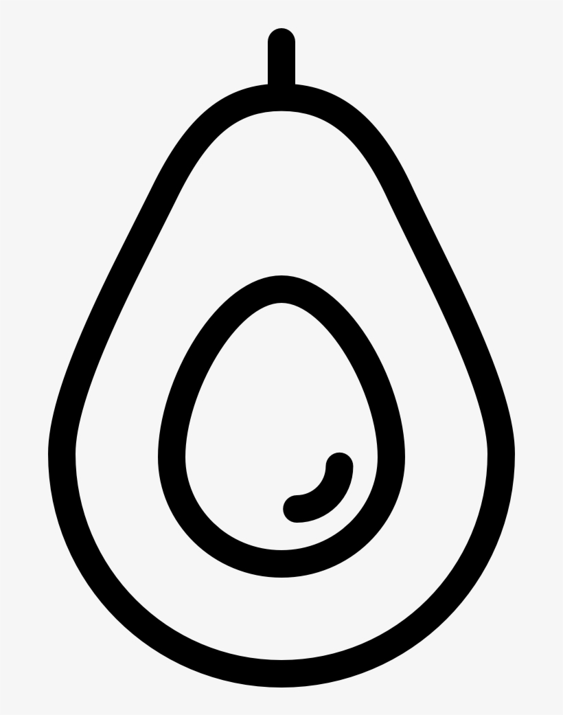 Avocado Food Fruit Avocado - Icono Humedad Png, transparent png #333511