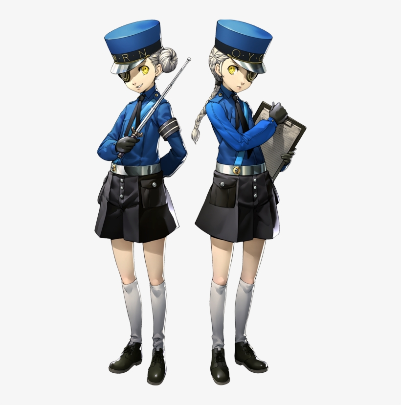 Justine Can Be Found Here - Persona 5 Justine And Caroline, transparent png...