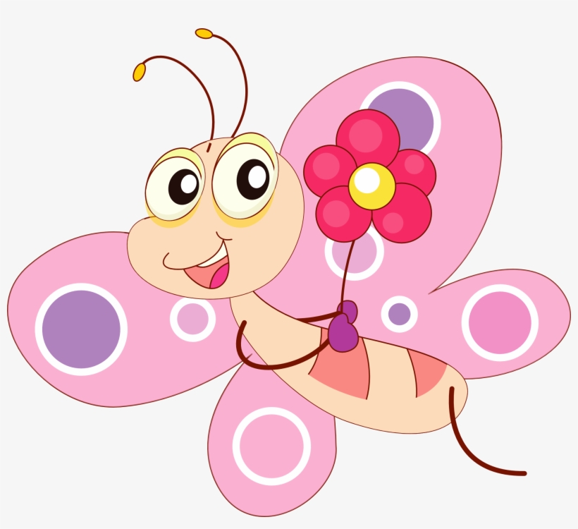 Butterfly Download Computer Icons Cartoon Encapsulated - Butterfly Cartoon Png, transparent png #334298