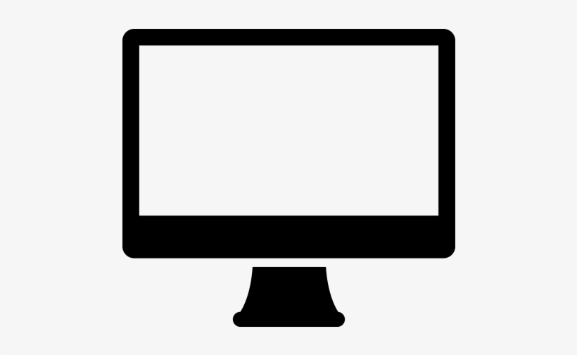 Clipart Mac Screen - Screen Icon Png, transparent png #334480