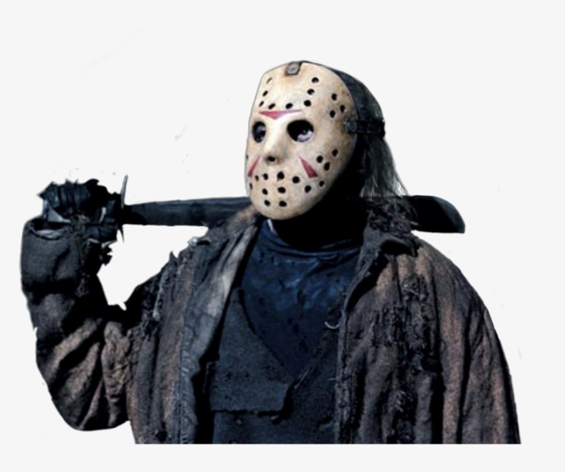 Report Abuse - Jason With A Machete, transparent png #334499