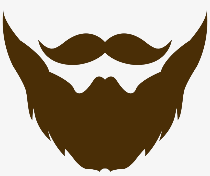 How To Grow And Maintain A - Beard And Mustache Logo, transparent png #334503