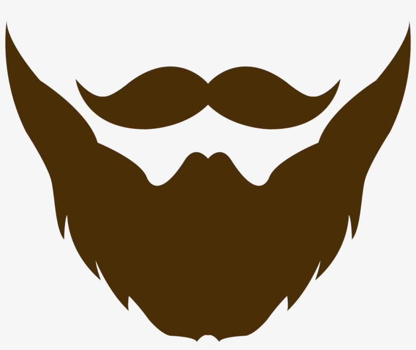 How To Grow And Maintain A - Beard And Mustache Logo, transparent png #334503