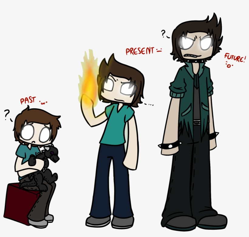 Drawn Scythe Minecraft Herobrine - Herobrine Ships, transparent png #334548