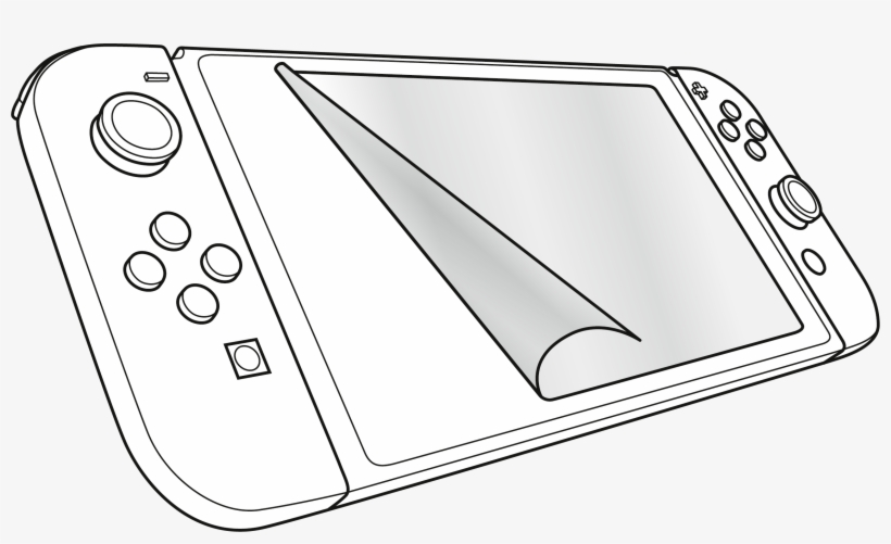Speedlink Glance Nintendo Switch Screen Protector - Nintendo Switch Coloring Pages, transparent png #334653